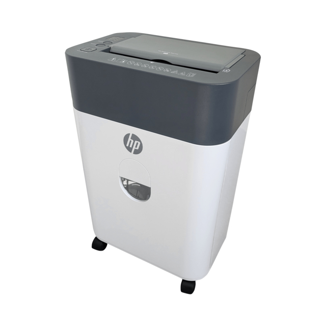 HP OneShred Auto 100CC paper shredder Cross shredding 68 dB 22 cm White
