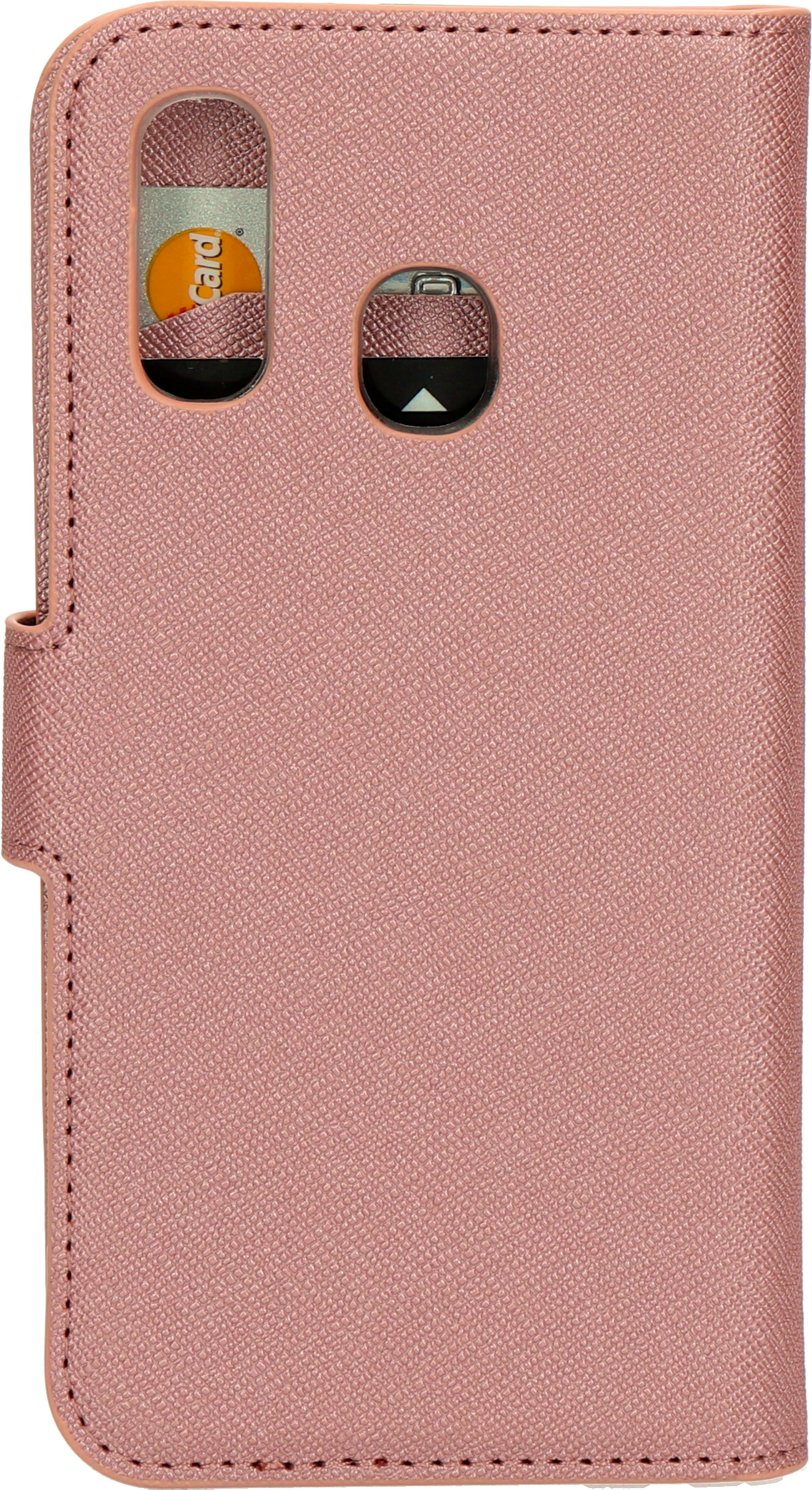 Mobiparts Saffiano Wallet Case Samsung Galaxy A40 (2019) Pink – image 3