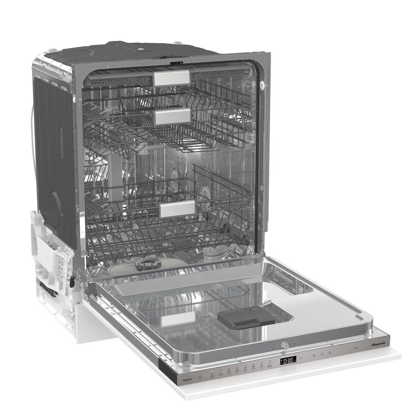 Hisense HV673C61 dishwasher Fully built-in 16 place settings – image 4