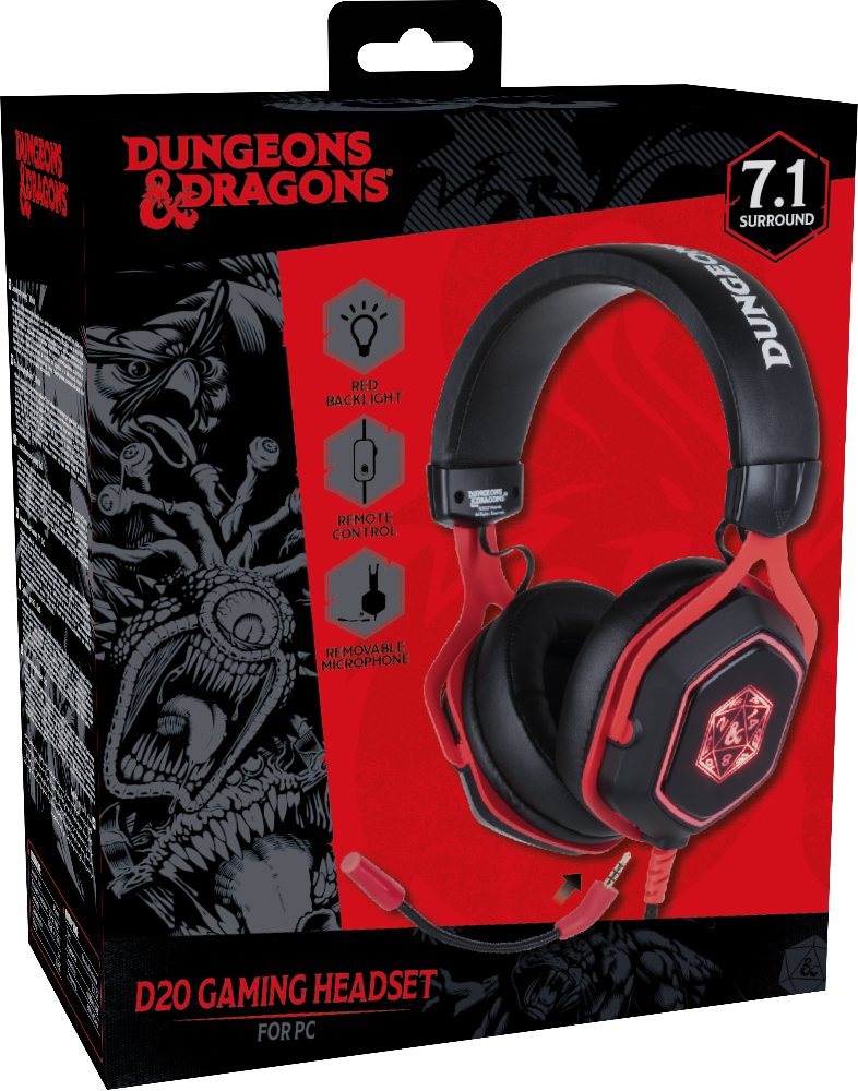 Konix KX DND D20 7.1 GAMING HEADEST – image 8