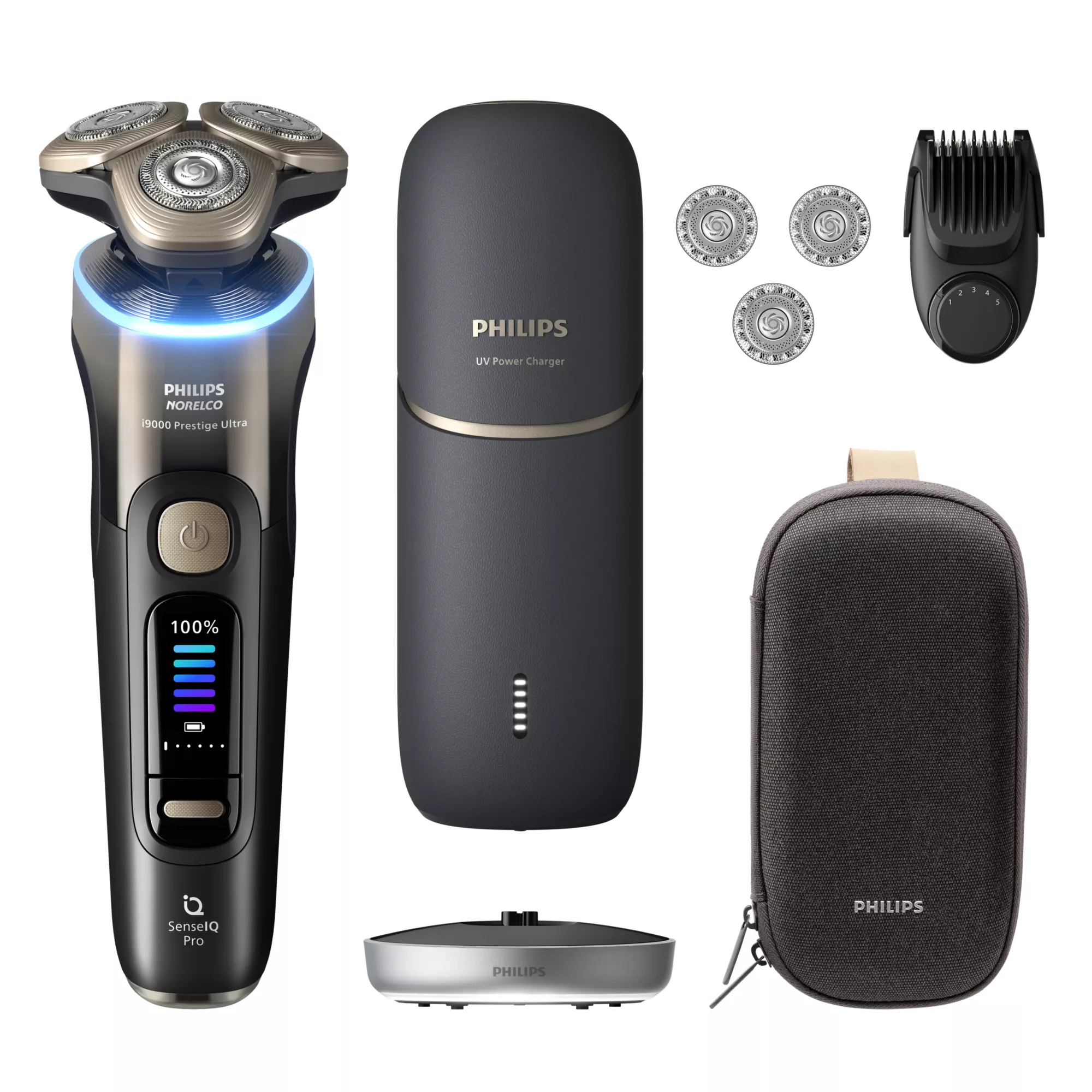Philips XP9405/99 men's shaver Rotation shaver Trimmer Black