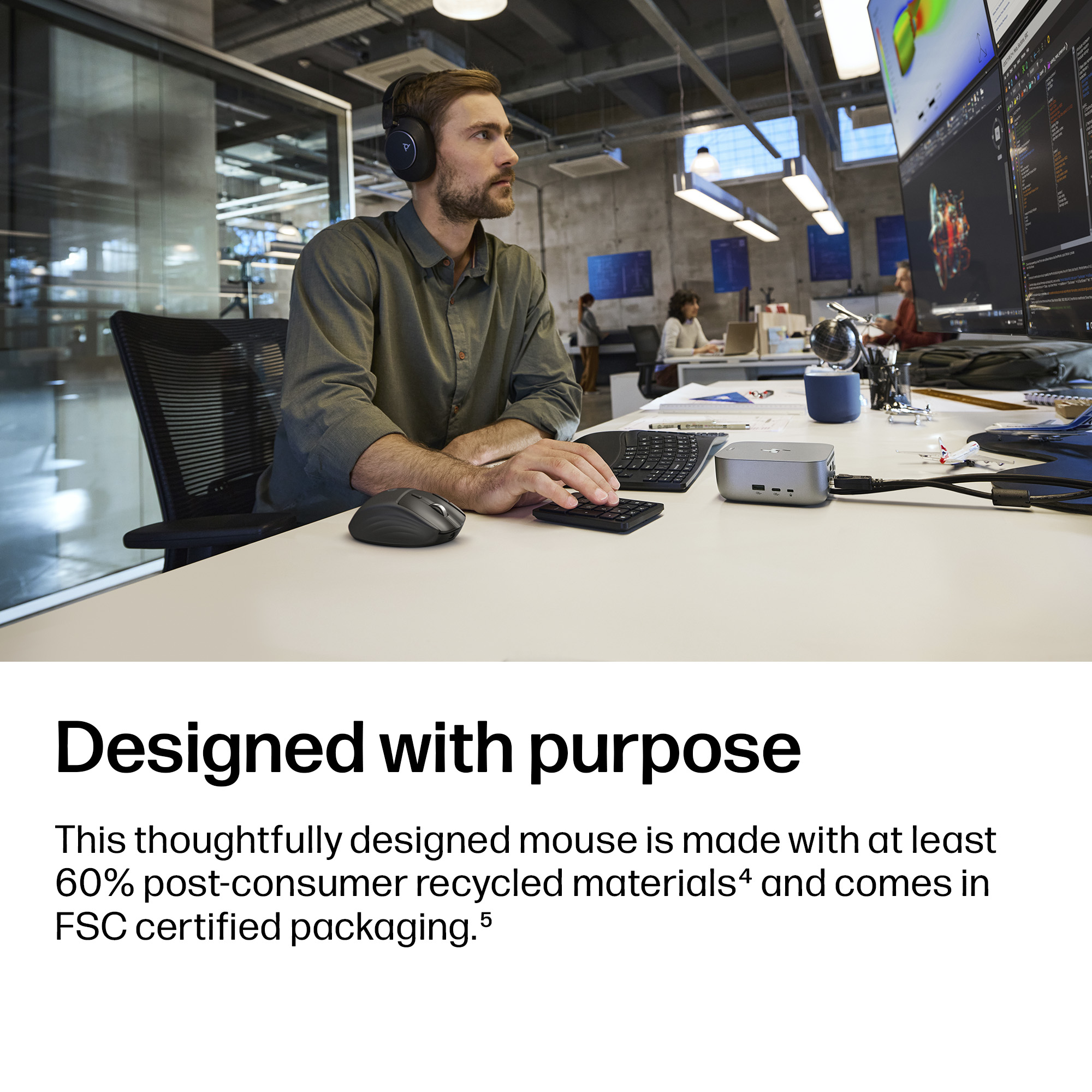 HP Ultra-Fast-Scroll Wireless Mouse 780M – image 4