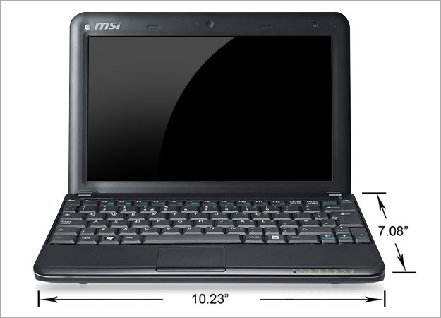MSI Wind U100-843US netbook Intel Pentium Mobile N270 – image 3