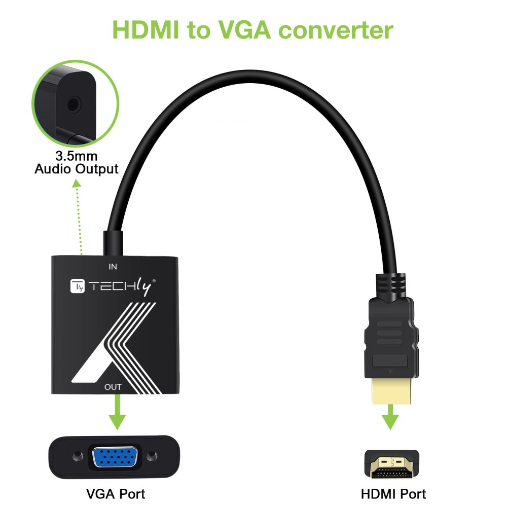 Techly IDATA HDMI-VGA2AP – image 4