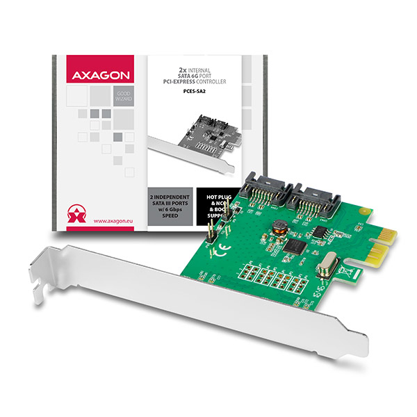 Axagon PCES-SA2 interface cards/adapter Internal SATA – image 7