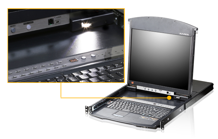 ATEN KL1516AiM rack console – image 3