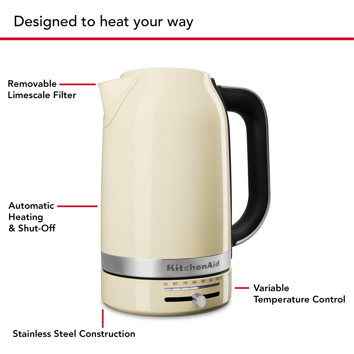 KitchenAid 5KEK1701BAC electric kettle – image 7