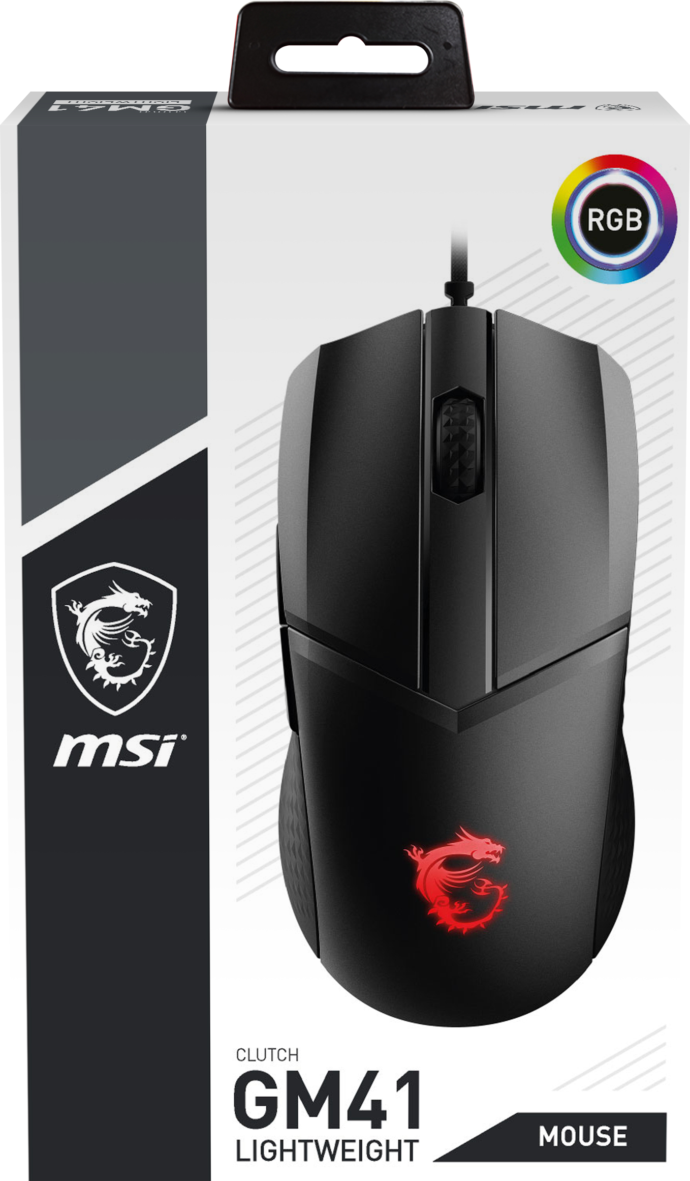 MSI CLUTCH GM41 LIGHTWEIGHT RGB FPS Gaming Mouse 'upto 16000 DPI Fast Optical Sensor – image 7