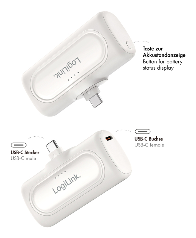 LogiLink PA0349W power bank – image 3