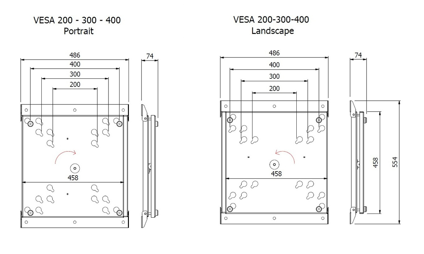 Multibrackets M Motorized Floorstand – image 7