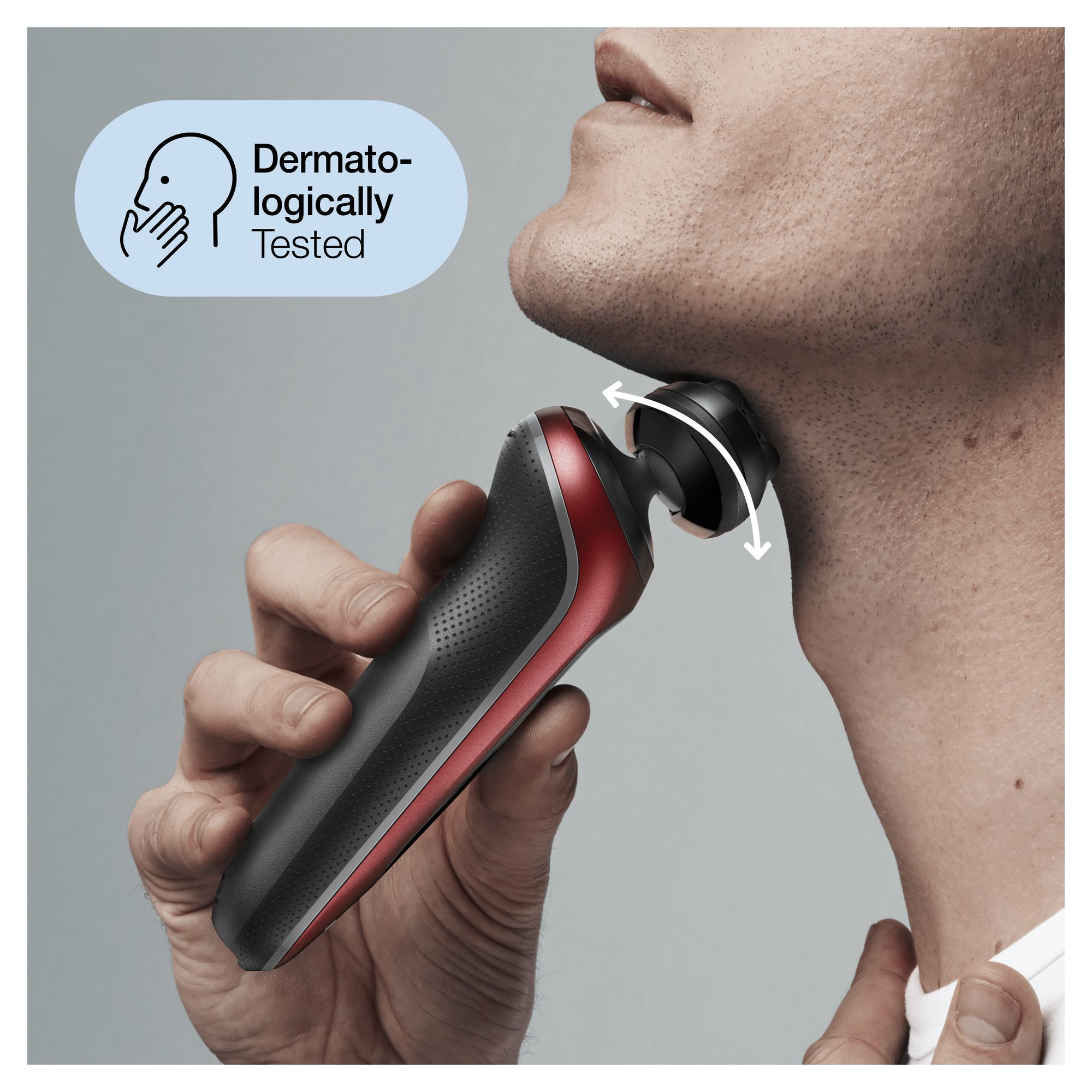 Braun Series 6 60-R1200s Foil shaver Trimmer Red – image 5