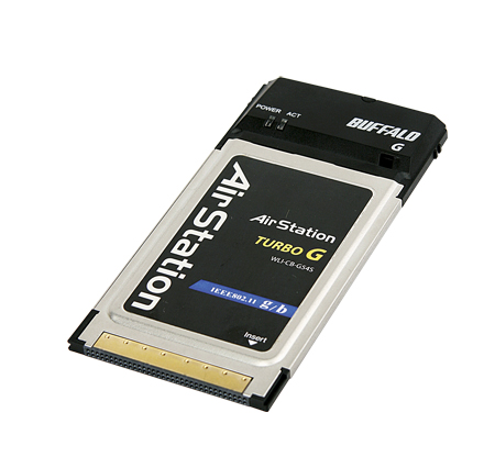 Buffalo Wireless-G 125* High-Speed Notebook Adapter – image 1