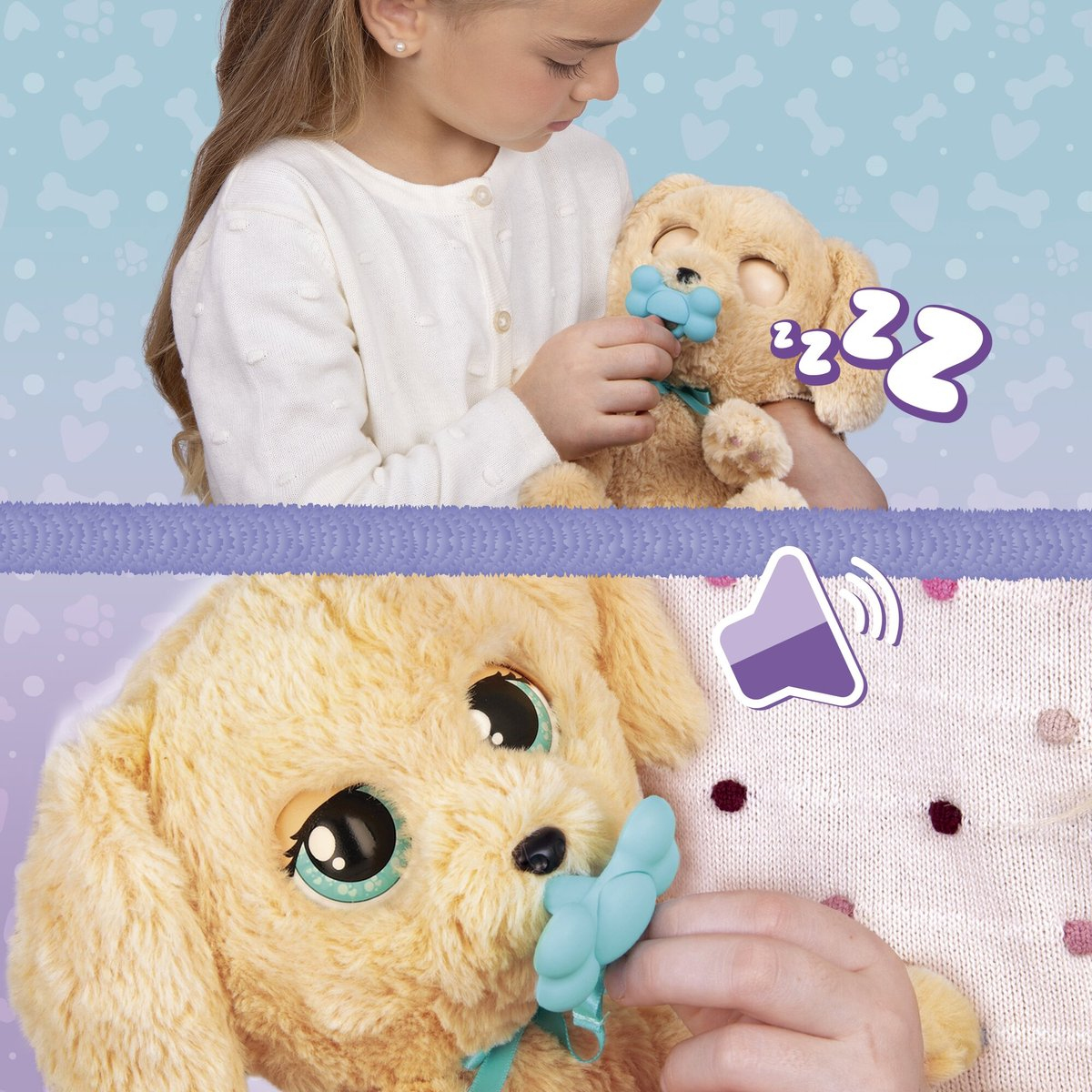 Resim IMC Toys Baby Paws IM921146 Peluş Etkileşimli Oyuncak Köpek (1.5+ Yaş)