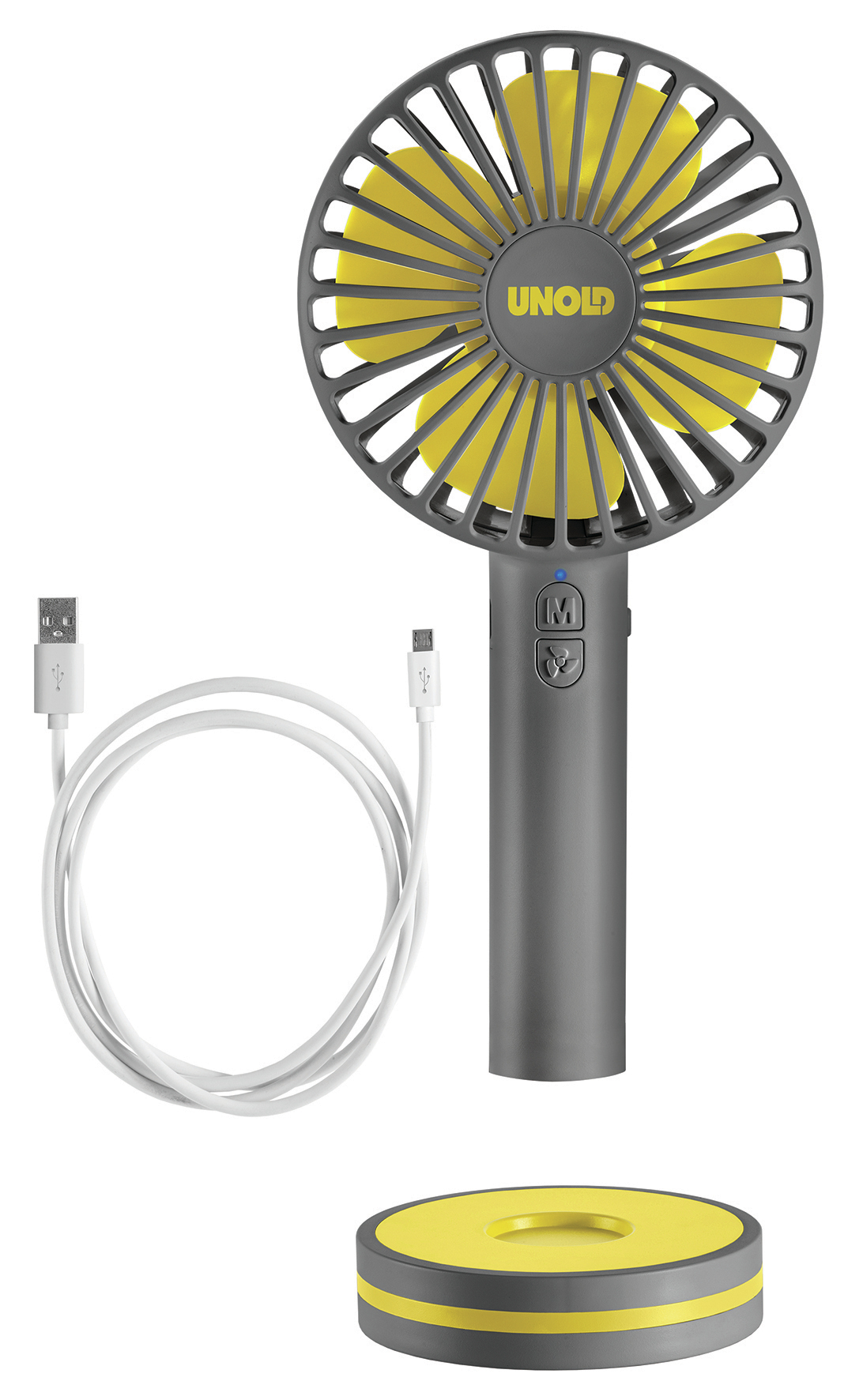 Unold 86616 personal handheld mister/fan Grey, Yellow – image 4