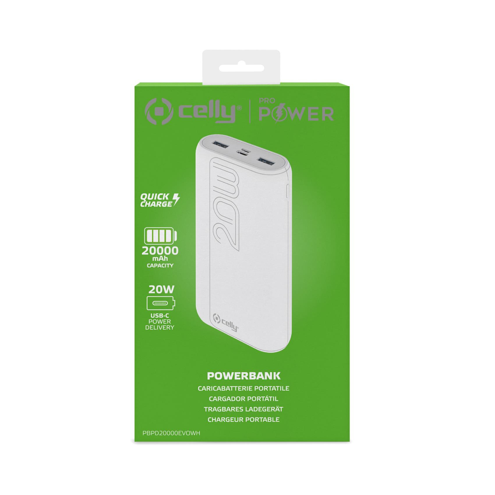 Celly PBPD20000EVOWH power bank – image 3