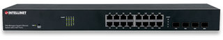 Intellinet 560801 network switch Managed Gigabit Ethernet (10/100/1000) 1U Black – image 3