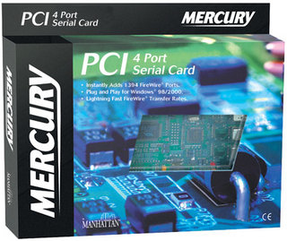 Manhattan 165501 interface cards/adapter Internal Serial – image 2