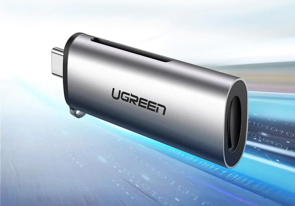 Ugreen 50704 card reader USB 3.2 Gen 1 (3.1 Gen 1) Type-C Grey – image 2