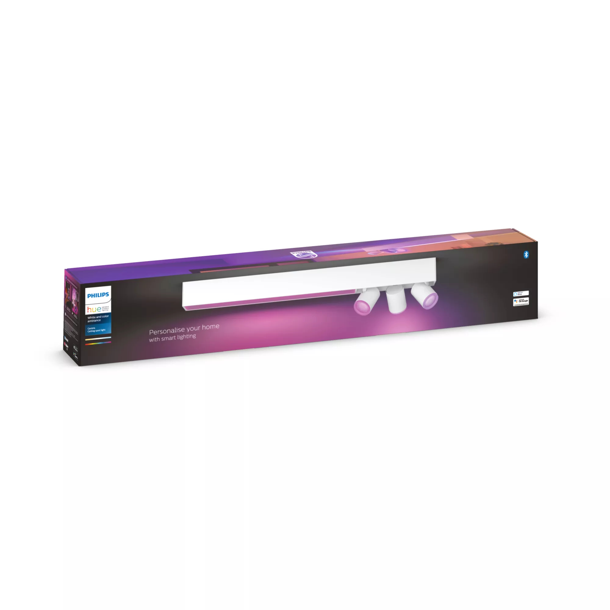 Philips by Signify Philips Hue White and colour ambience Centris 3-spot ceiling light – image 7