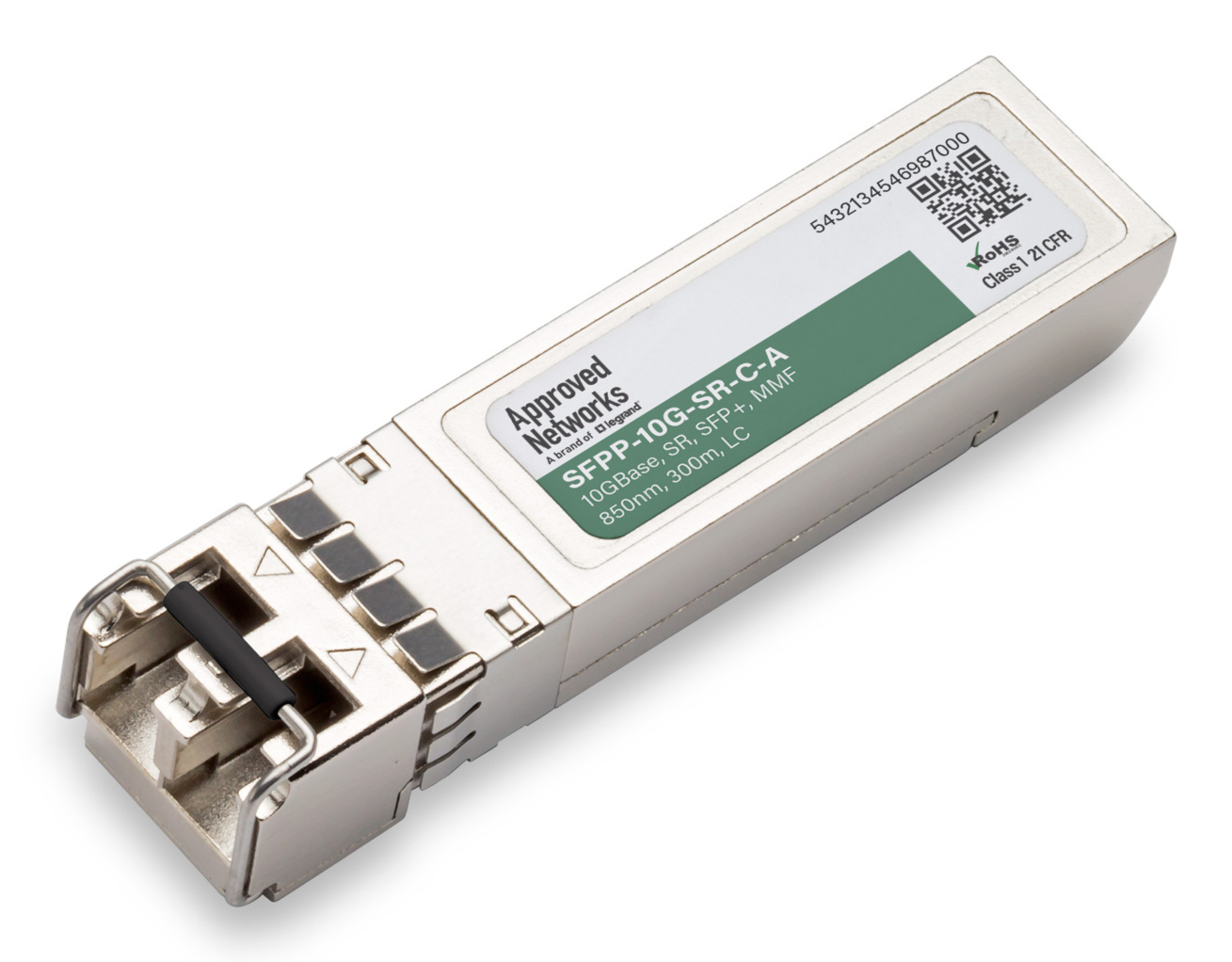 Legrand SFPP-10G-SR-C-A network transceiver module Fiber optic 11100 Mbit/s SFP+ 850 nm