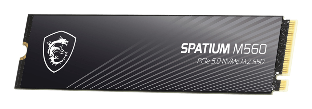 MSI SPATIUM M560 PCIE 5.0 NVME M.2 1TB drives allo stato solido PCI Express 5.0 3D NAND