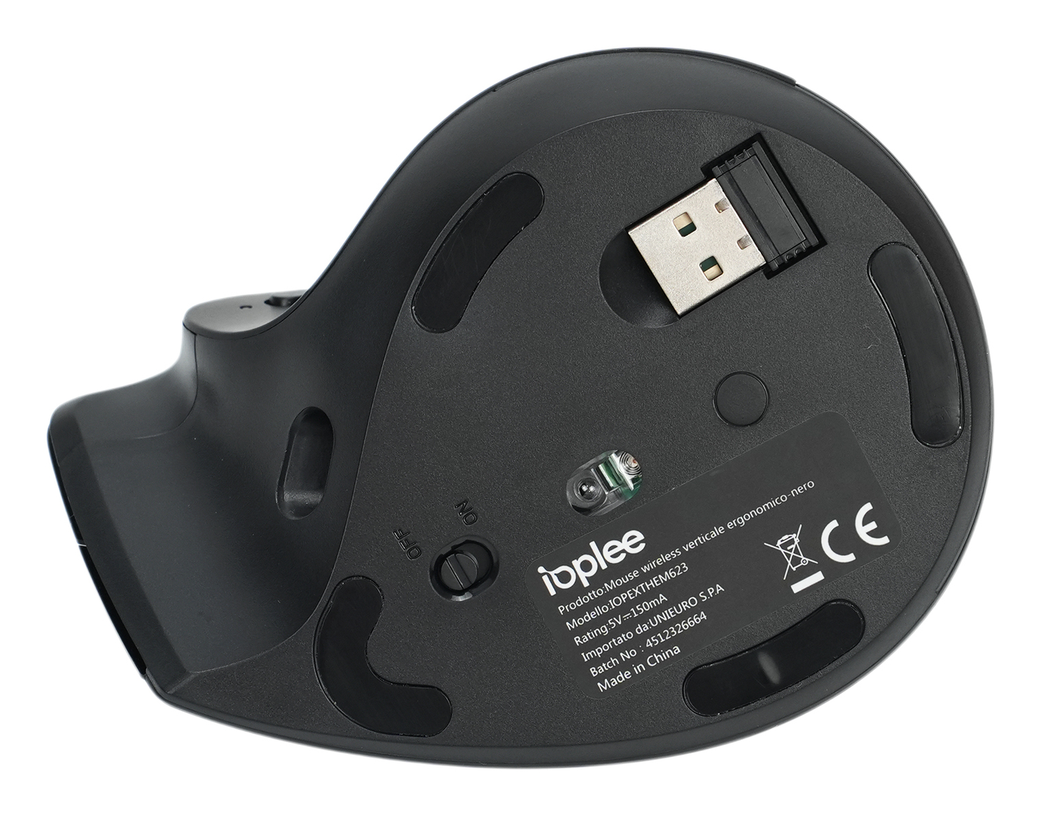 IOPLEE IOPEXTHEM623 mouse Universal Right-hand RF Wireless + Bluetooth 3200 DPI – image 4