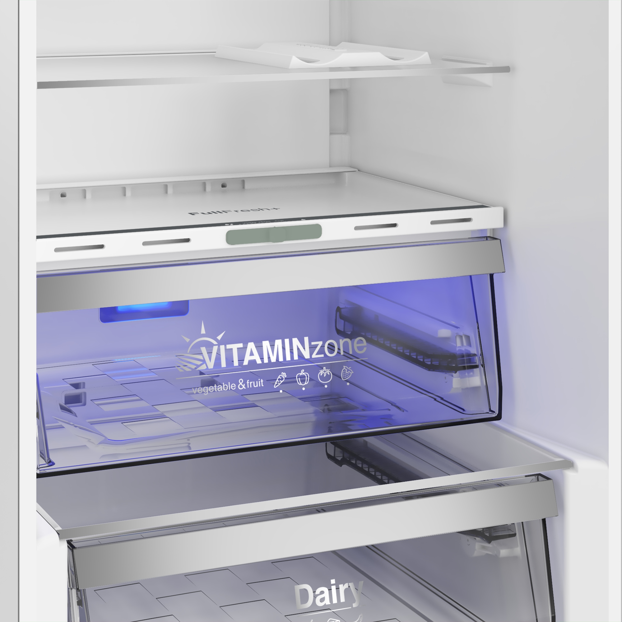 Grundig GR77KN5603VN AeroFresh Fridge Freezer with VitaminZone crisper – image 5