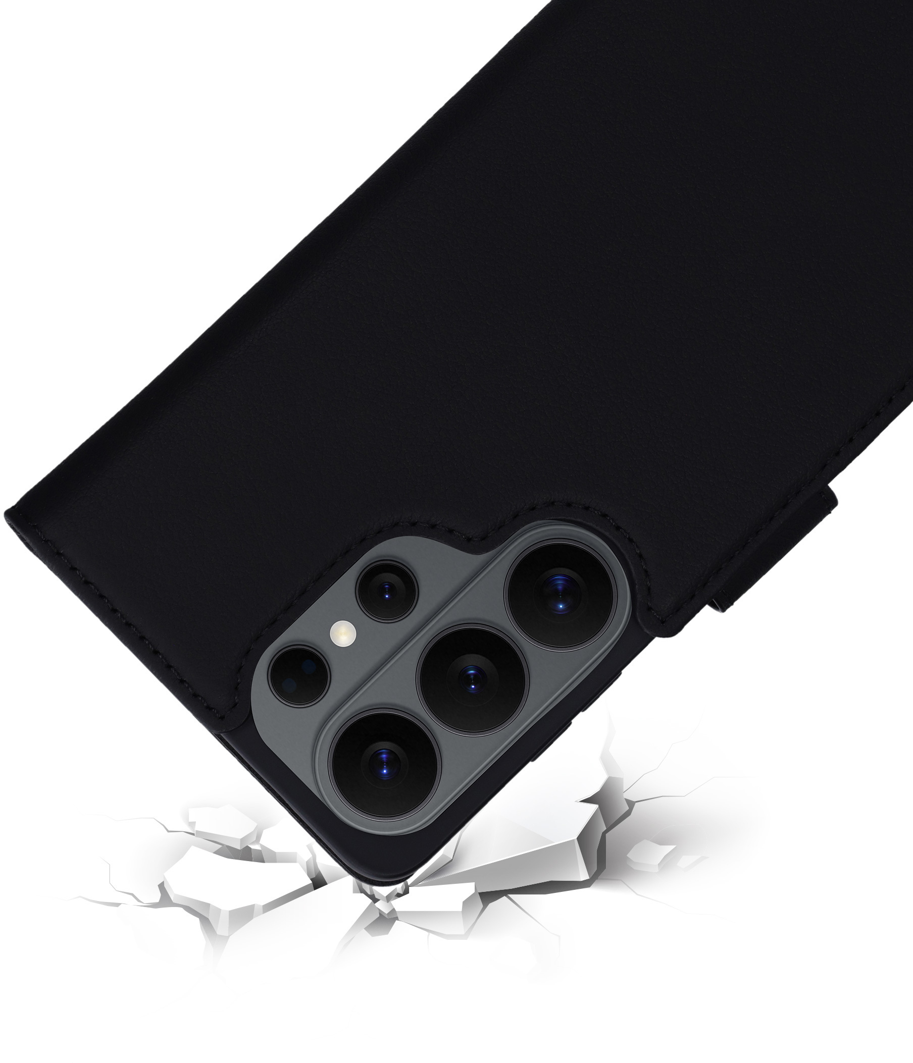 Mobiparts Leather Wallet Case Samsung Galaxy S26 Ultra Black (MagSafe Compatible) – image 2