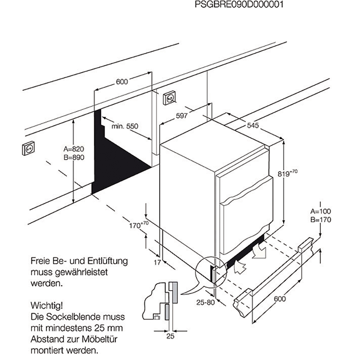 AEG SKB58221AF fridge Built-in – image 3