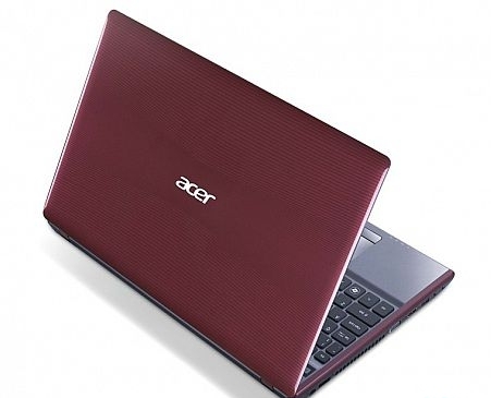 Acer Aspire 5755G-2414G50Mnrs Intel® Core™ i5 i5-2410M 39.6 cm (15.6") 4 GB DDR3-SDRAM 500 GB HDD NVIDIA® GeForce® GT 540M Windows 7 Home Premium Black, Bordeau – image 1