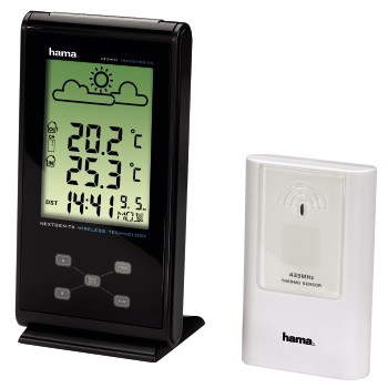 Hama EWS-285 Black, Silver