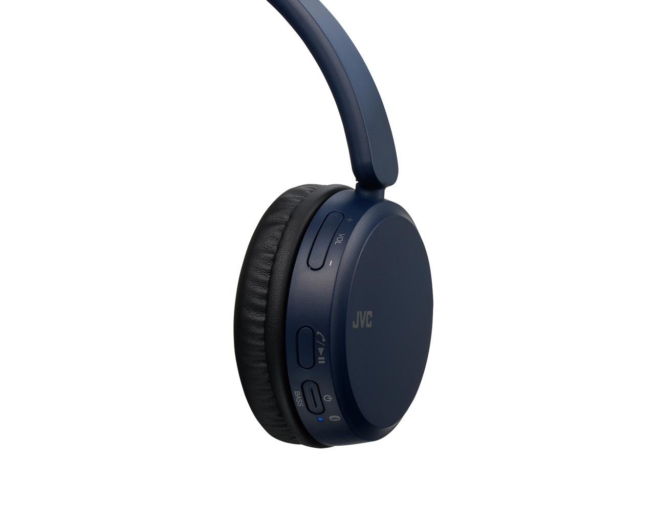JVC HA-S35BT-A headphones/headset Wireless Head-band Calls/Music Bluetooth Black, Blue – image 4