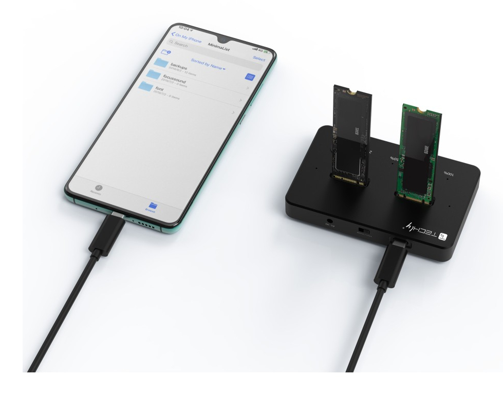Techly I-CASE NVME-CLONE – image 4