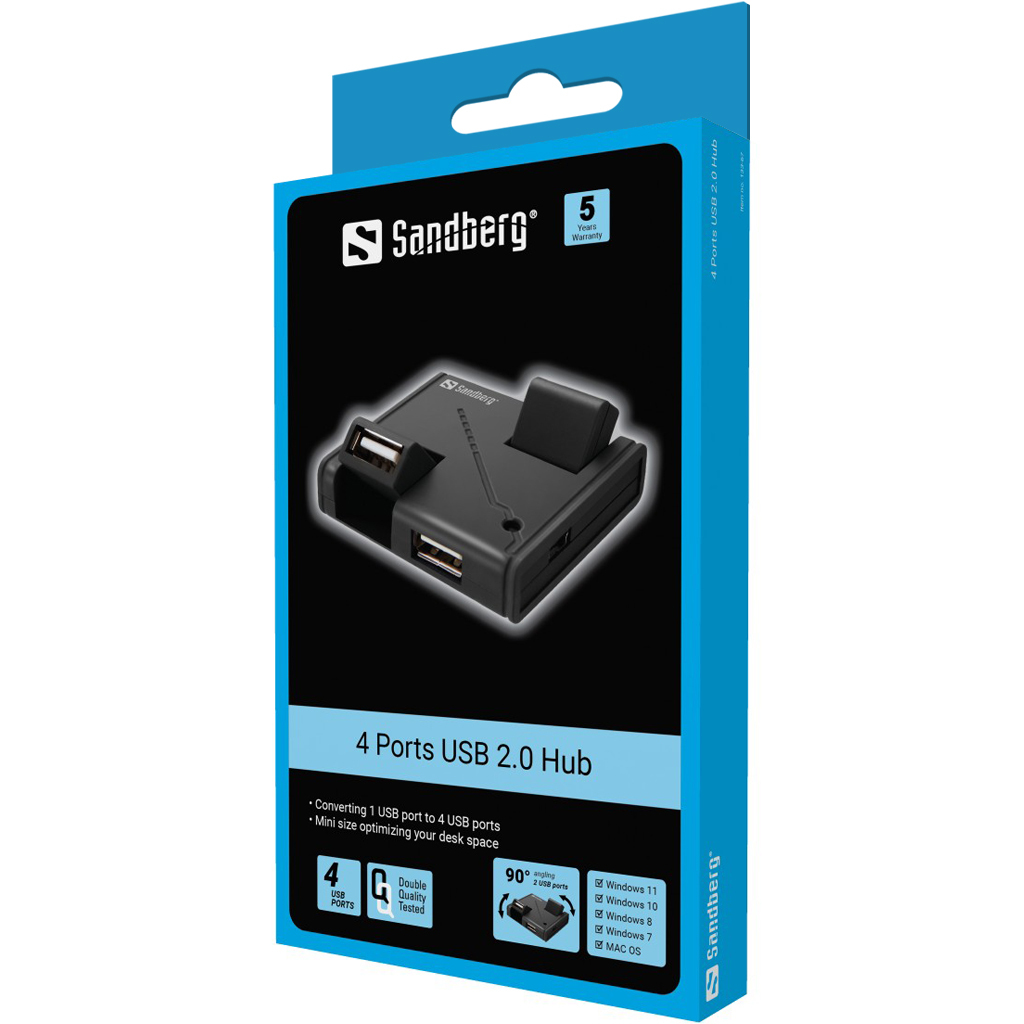 Sandberg USB Hub 4 Ports – image 2