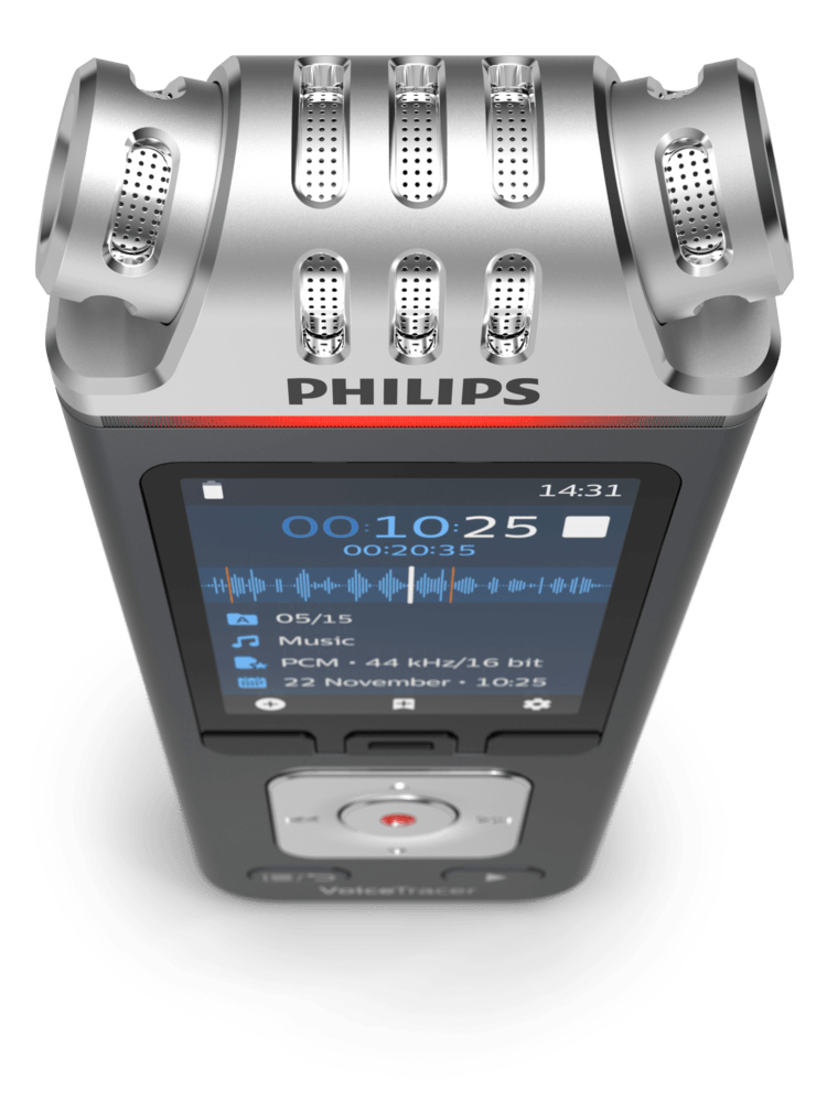 Philips Voice Tracer DVT6110/00 dictaphone Flash card Anthracite, Chrome – image 4