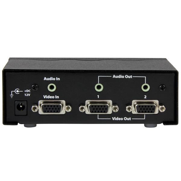 StarTech.com 2 Port High Resolution VGA Video Splitter with Audio - 400 MHz – image 3