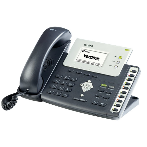 Yealink SIP-T26P IP phone Black 3 lines LCD – image 2