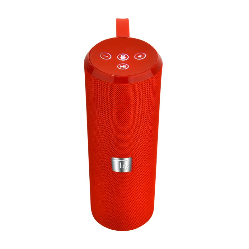 Techly Portable Bluetooth Tube Speaker with FM Radio MicroSD Reader USB – image 3