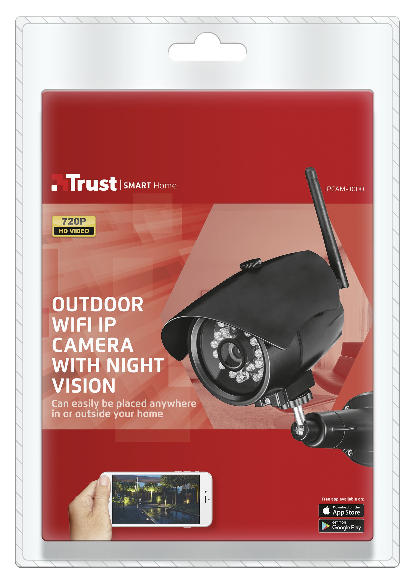 Trust IPCAM-3000 Bullet IP security camera Indoor & outdoor – image 5