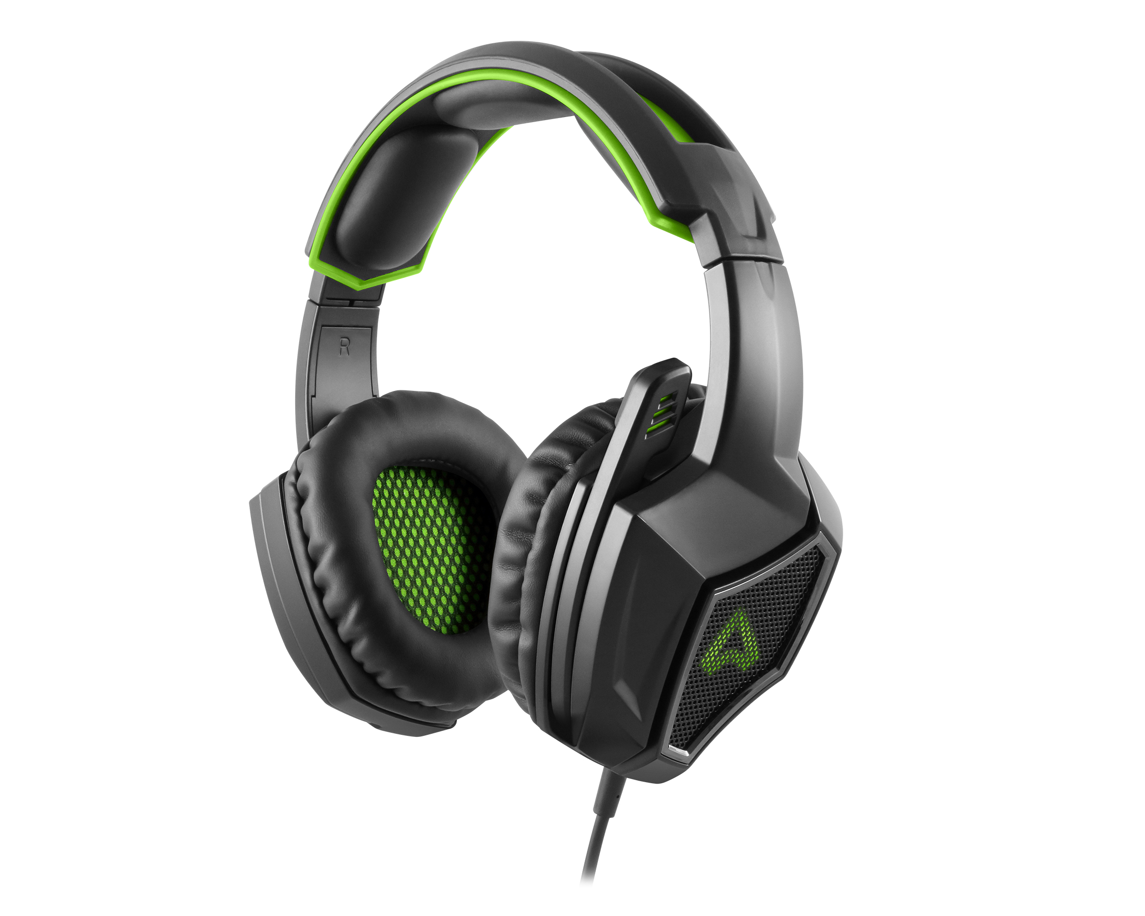 Alpha Gamer Tycho Headset Wired Head-band Gaming Black, Green – image 2