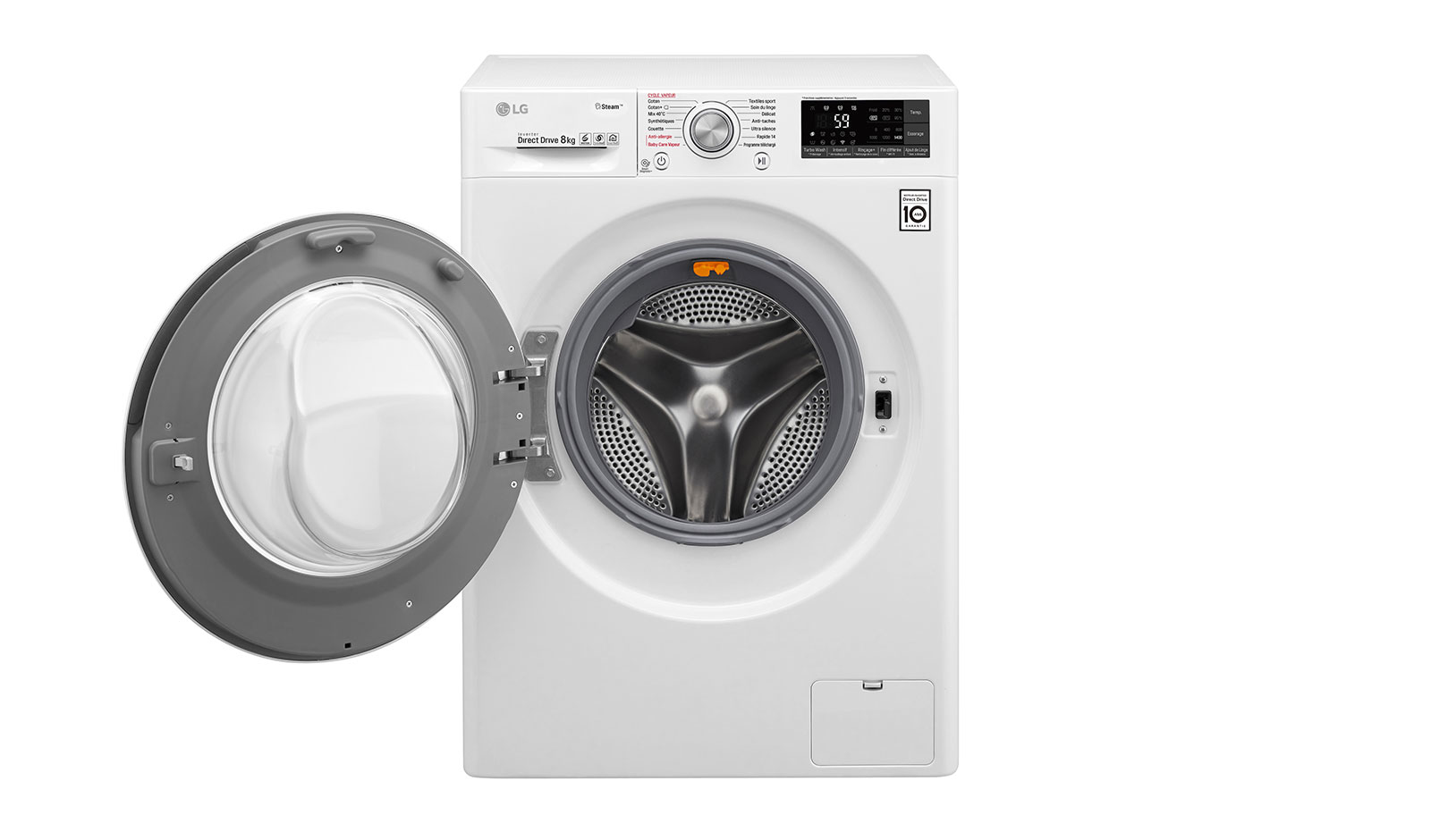 LG F84J72WHS washing machine Front-load – image 2