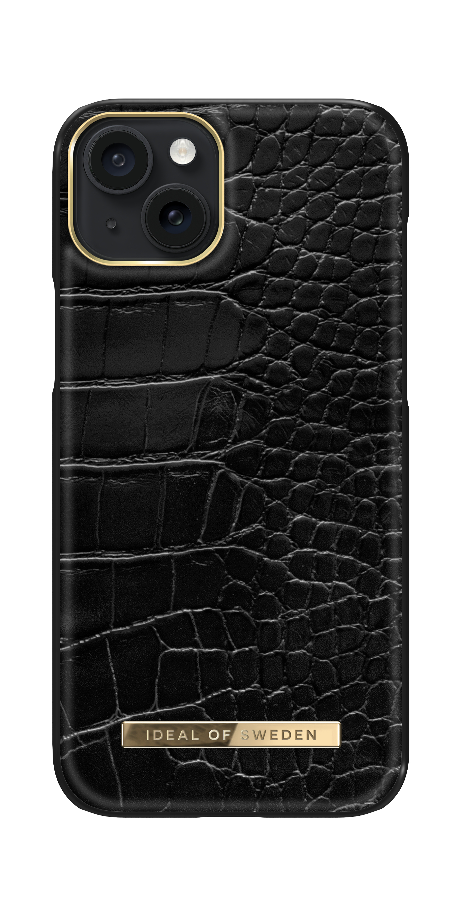 iDeal of Sweden Atelier Case iPhone 15 Plus Neo Noir Croco