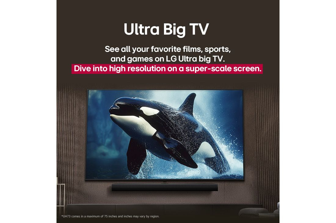 LG UHD AI 55UA73003LA TV – image 8