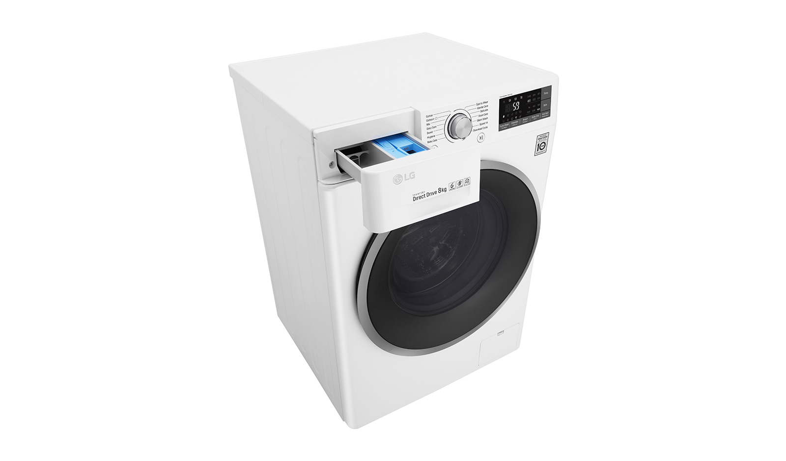 LG F4J7TY2W washing machine Front-load – image 3