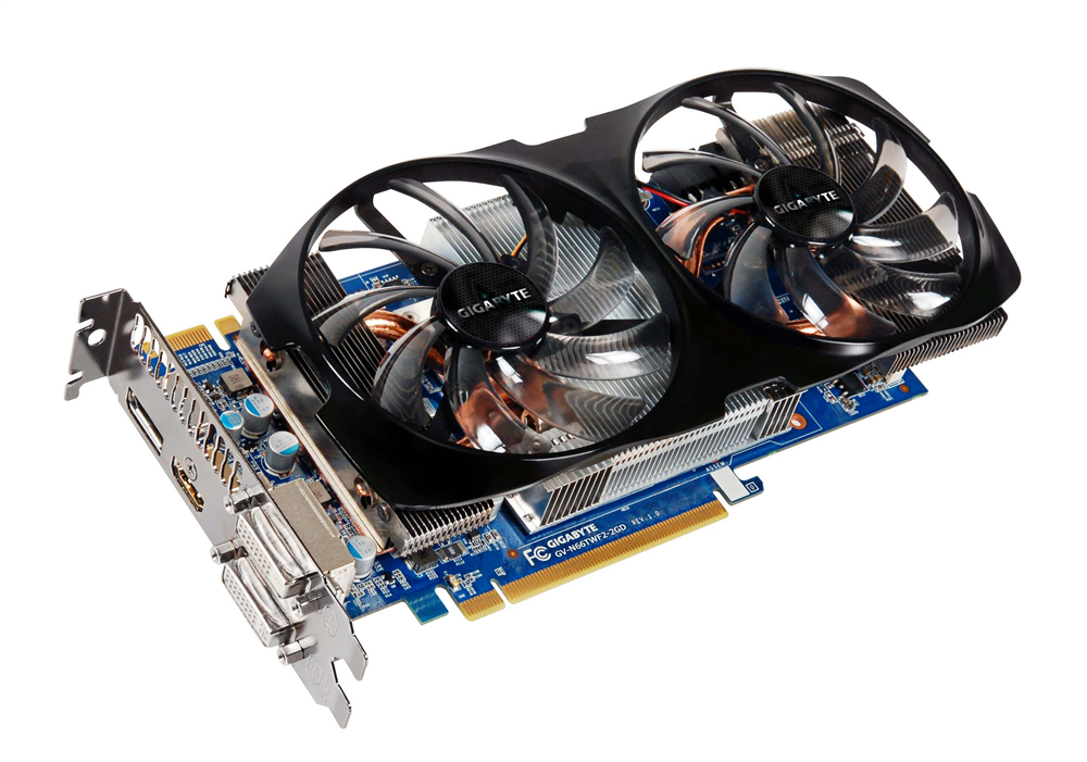 GIGABYTE GV-N66TWF2-2GD graphics card NVIDIA GeForce GTX 660 Ti