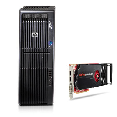HP 600 + ATI FirePro V5800