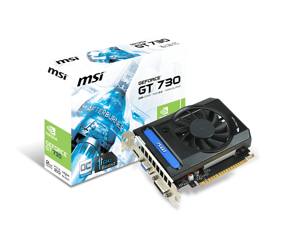 MSI N730K-2GD3/OC NVIDIA GeForce GT 730 – image 1