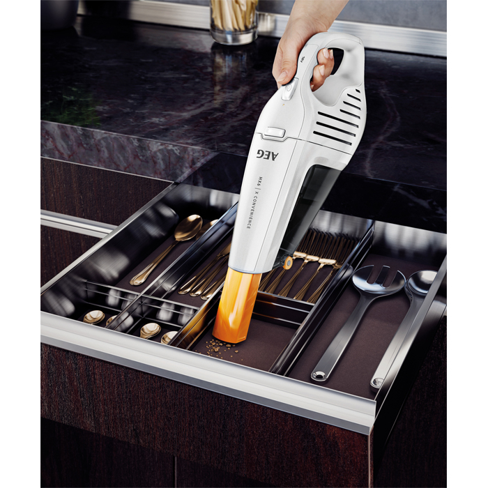 AEG HX6-8IW handheld vacuum Orange, White Bagless – image 4