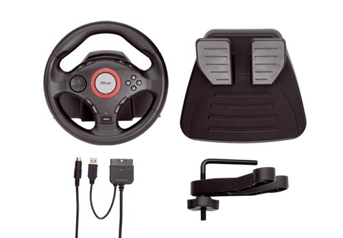 Trust GM-3200 Gaming Controller Steering wheel + Pedals – image 6