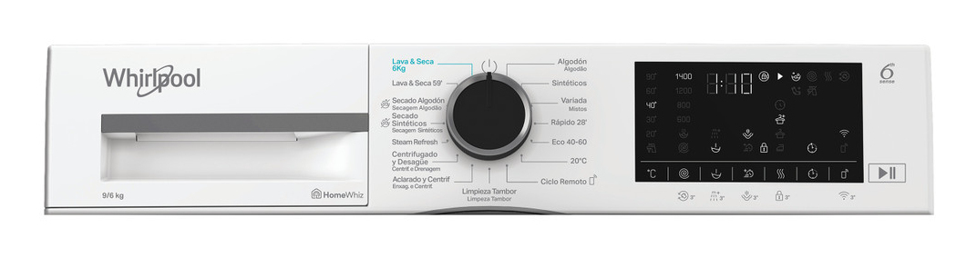 Whirlpool WAD9636WSPT washer dryer Freestanding Front-load White – image 9